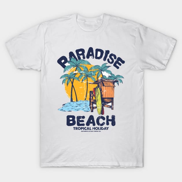 Paradise beach T-Shirt by FunnyHedgehog